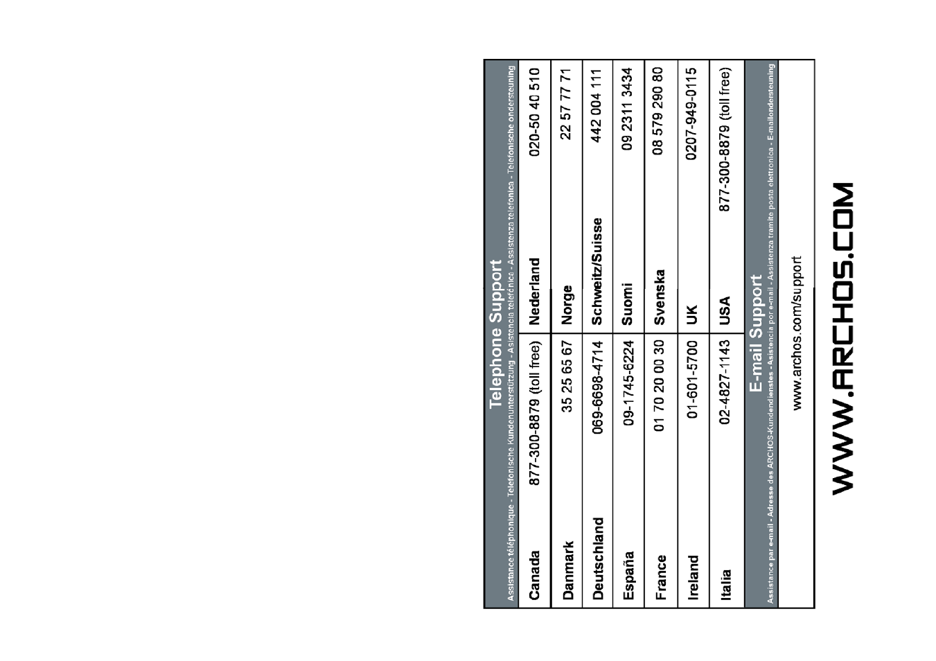 ARCHOS 402 User Manual | Page 31 / 37