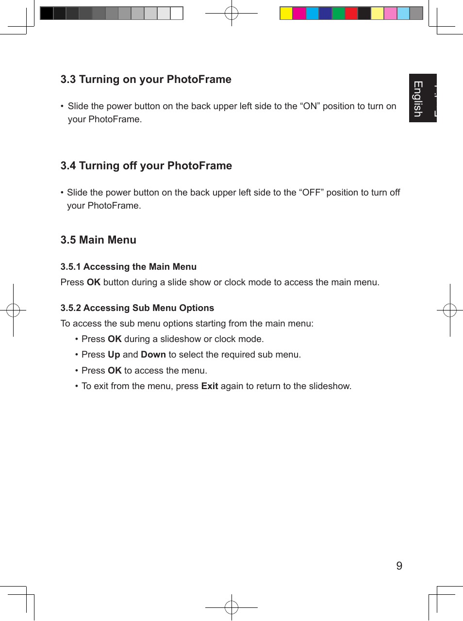 Philips PhotoFrame SPF3407D 17.8 cm 7" LCD 43 screen ratio Brown User Manual | Page 17 / 96