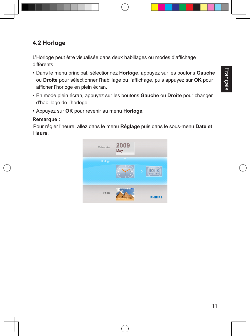 Philips PhotoFrame SPF3407D 17.8 cm 7" LCD 43 screen ratio Brown User Manual | Page 47 / 96