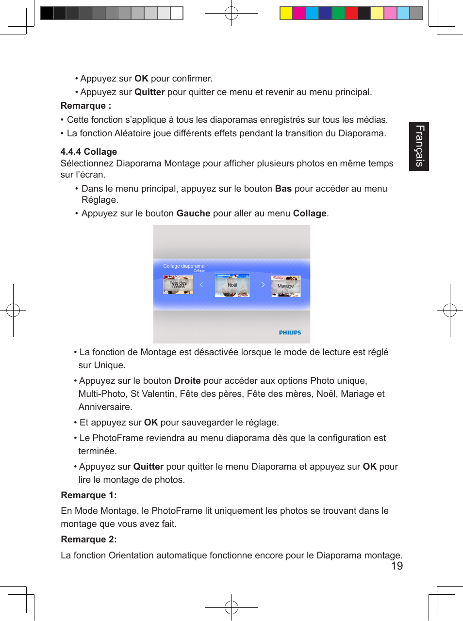 Philips PhotoFrame SPF3407D 17.8 cm 7" LCD 43 screen ratio Brown User Manual | Page 55 / 96