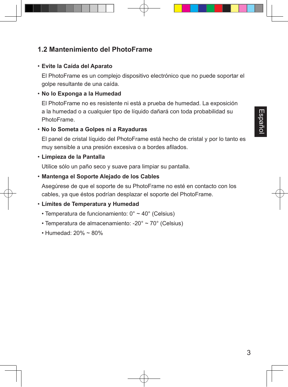 Philips PhotoFrame SPF3407D 17.8 cm 7" LCD 43 screen ratio Brown User Manual | Page 67 / 96