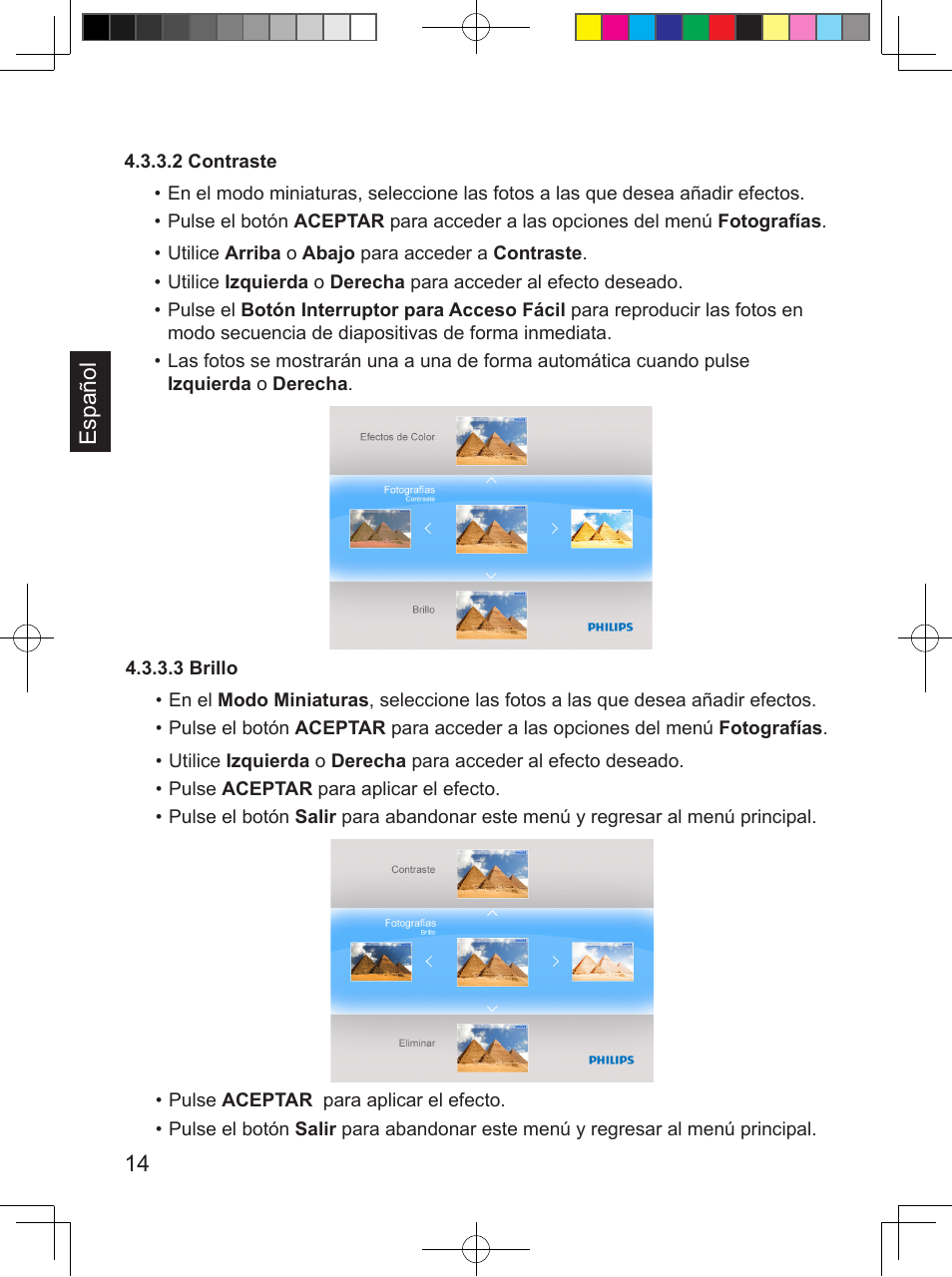 Philips PhotoFrame SPF3407D 17.8 cm 7" LCD 43 screen ratio Brown User Manual | Page 78 / 96