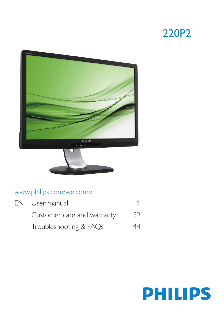 Philips 220P2ES-00 User Manual | 53 pages