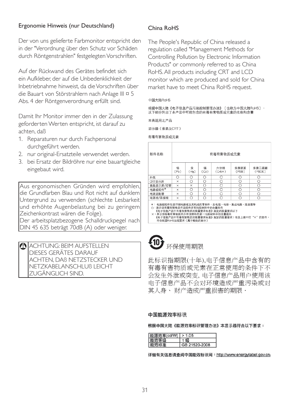 Philips 220P2ES-00 User Manual | Page 33 / 53