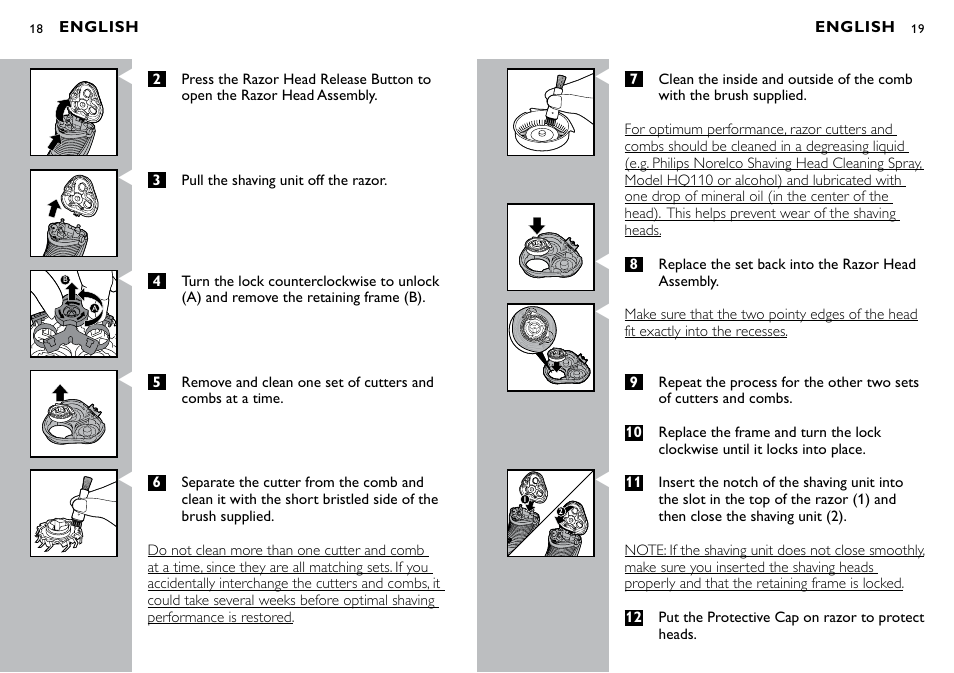Philips PT724-41 User Manual | Page 10 / 13