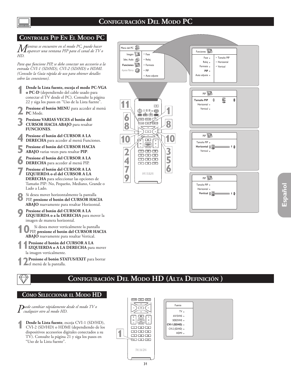 Hd (a | Philips 26PF5320-28B User Manual | Page 107 / 114