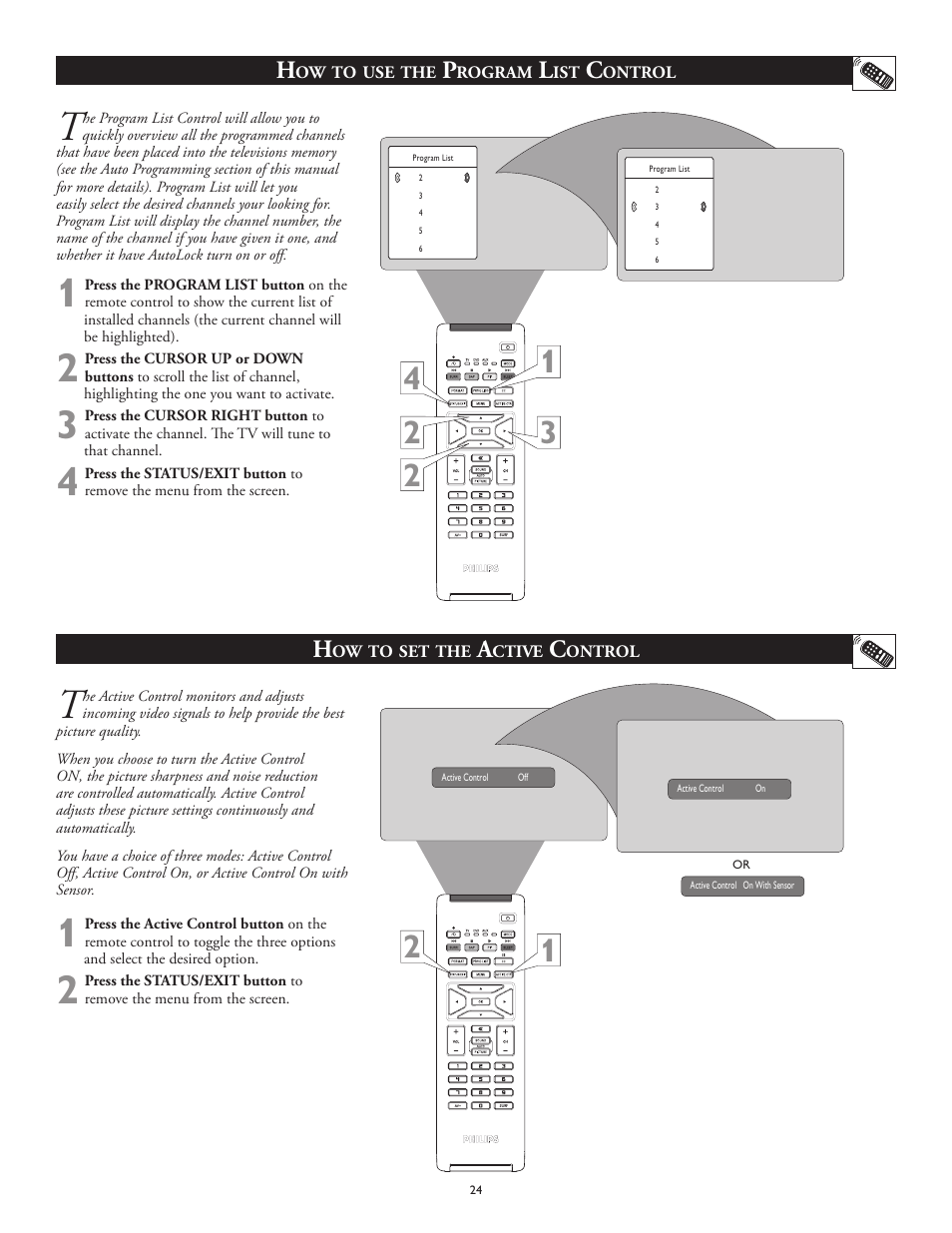 Philips 26PF5320-28B User Manual | Page 24 / 114