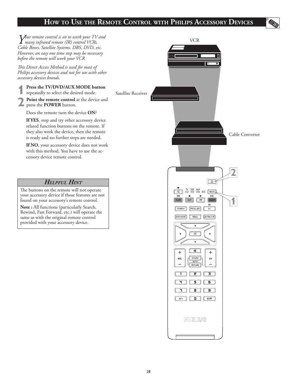 Philips 26PF5320-28B User Manual | Page 28 / 114