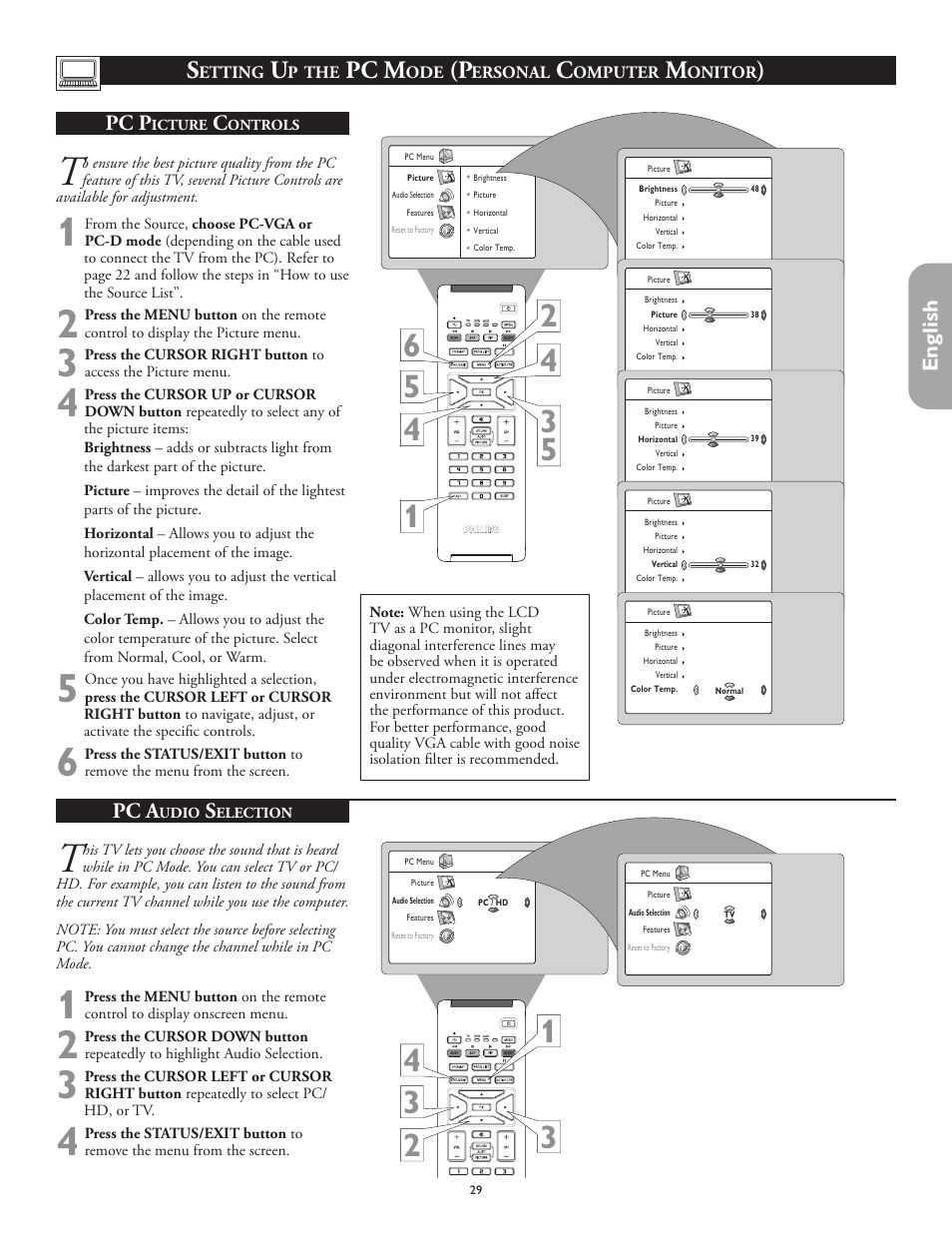 Pc m | Philips 26PF5320-28B User Manual | Page 29 / 114