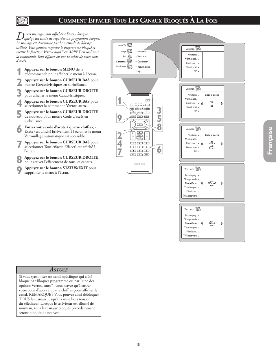 Française | Philips 26PF5320-28B User Manual | Page 53 / 114