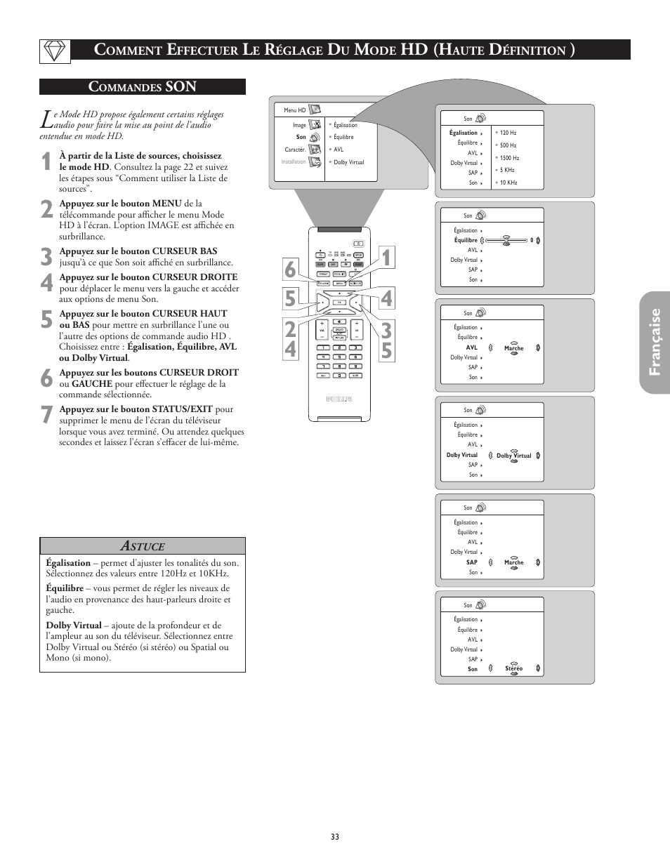 Hd (h, Française c | Philips 26PF5320-28B User Manual | Page 71 / 114