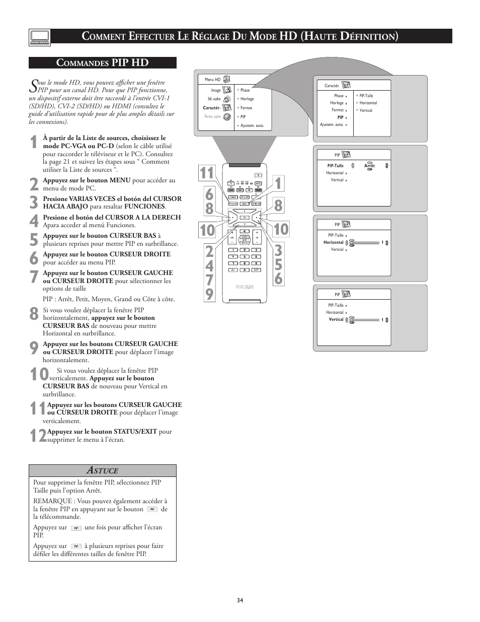 Hd (h | Philips 26PF5320-28B User Manual | Page 72 / 114