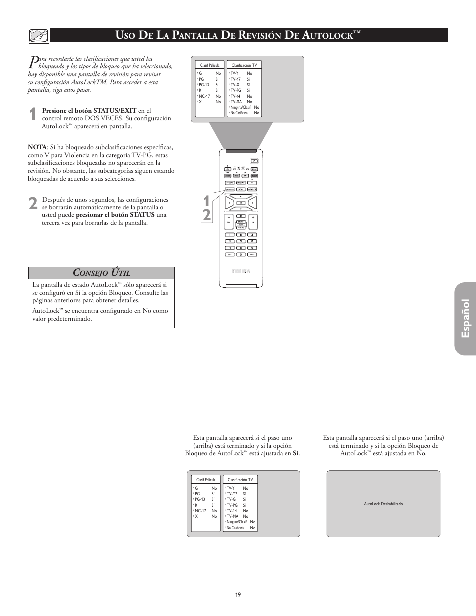 Español | Philips 26PF5320-28B User Manual | Page 95 / 114