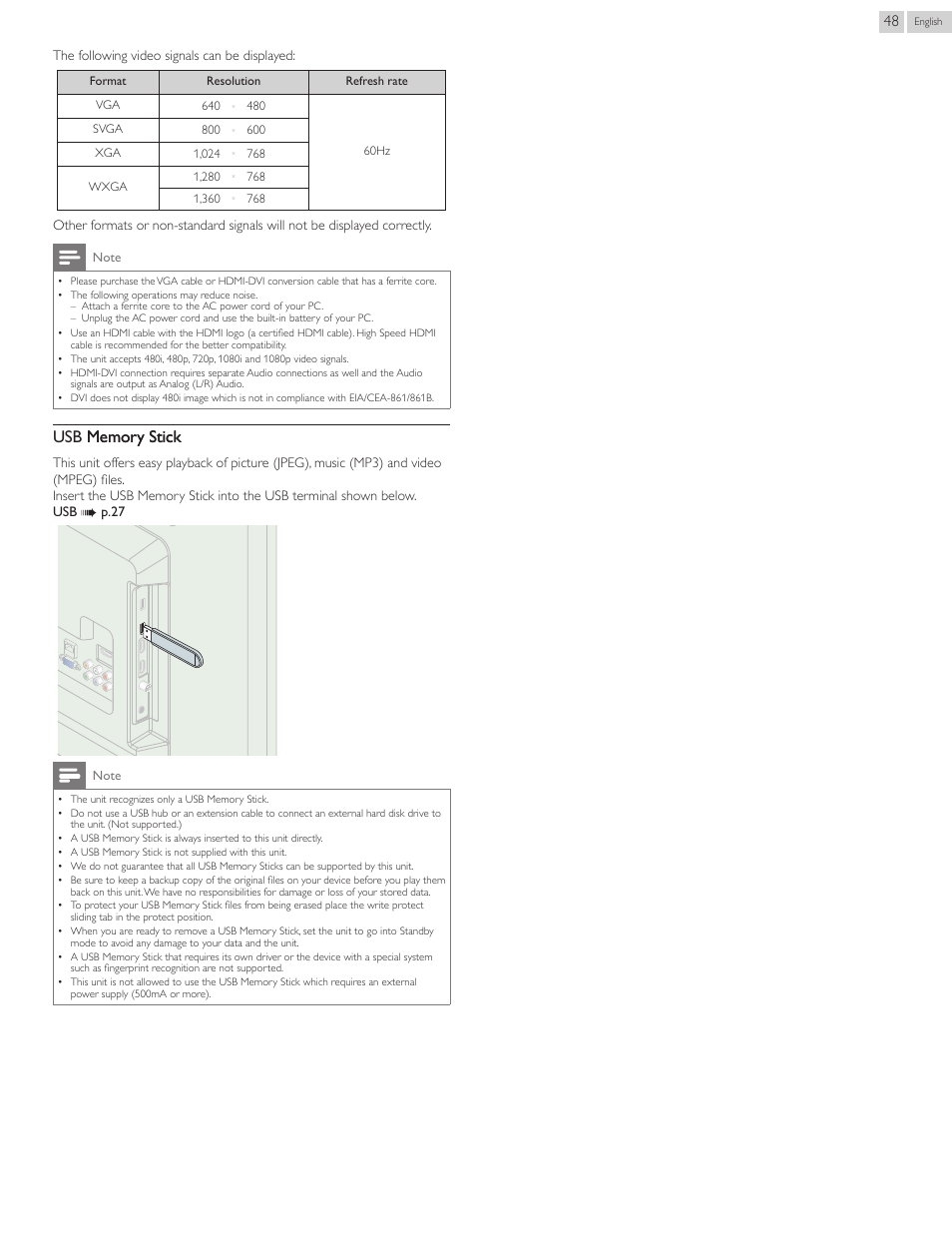 Philips 22PFL4907-F7 User Manual | Page 48 / 67