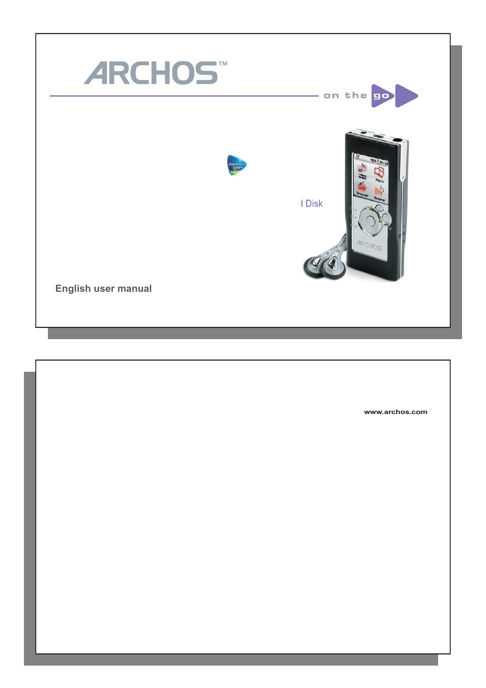 ARCHOS 104 User Manual | 27 pages