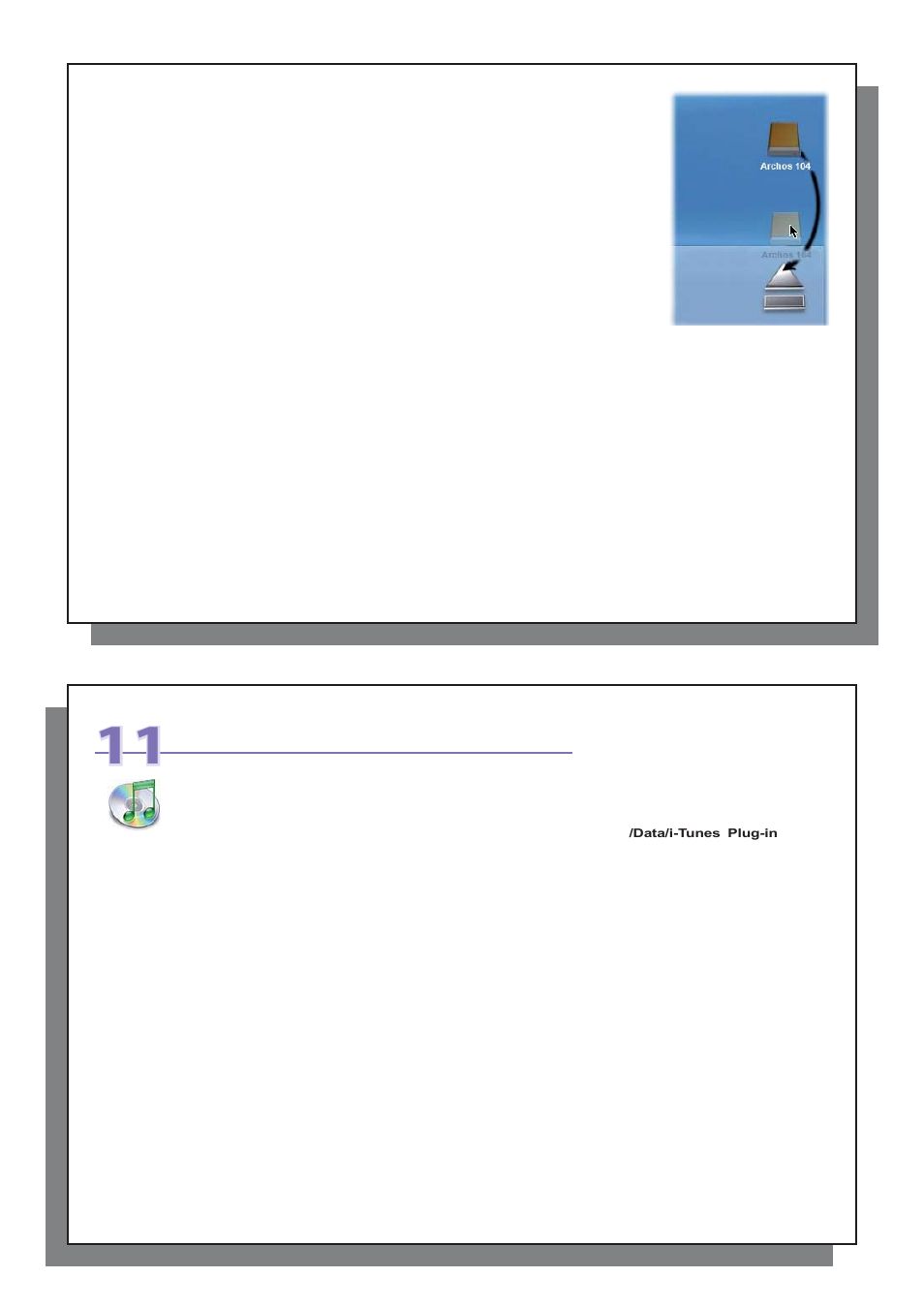 Using itunes™ with your archos™ 104 | ARCHOS 104 User Manual | Page 20 / 27