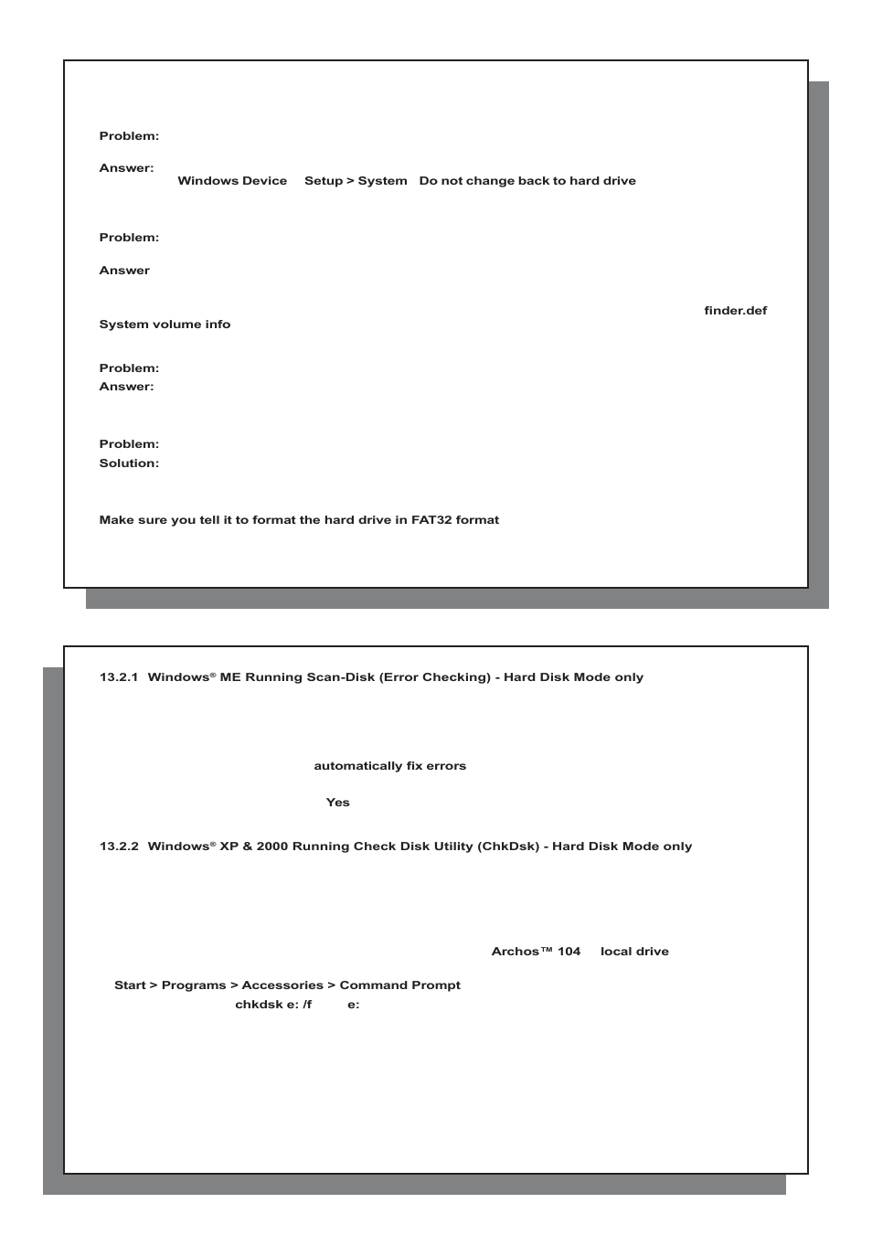 ARCHOS 104 User Manual | Page 23 / 27