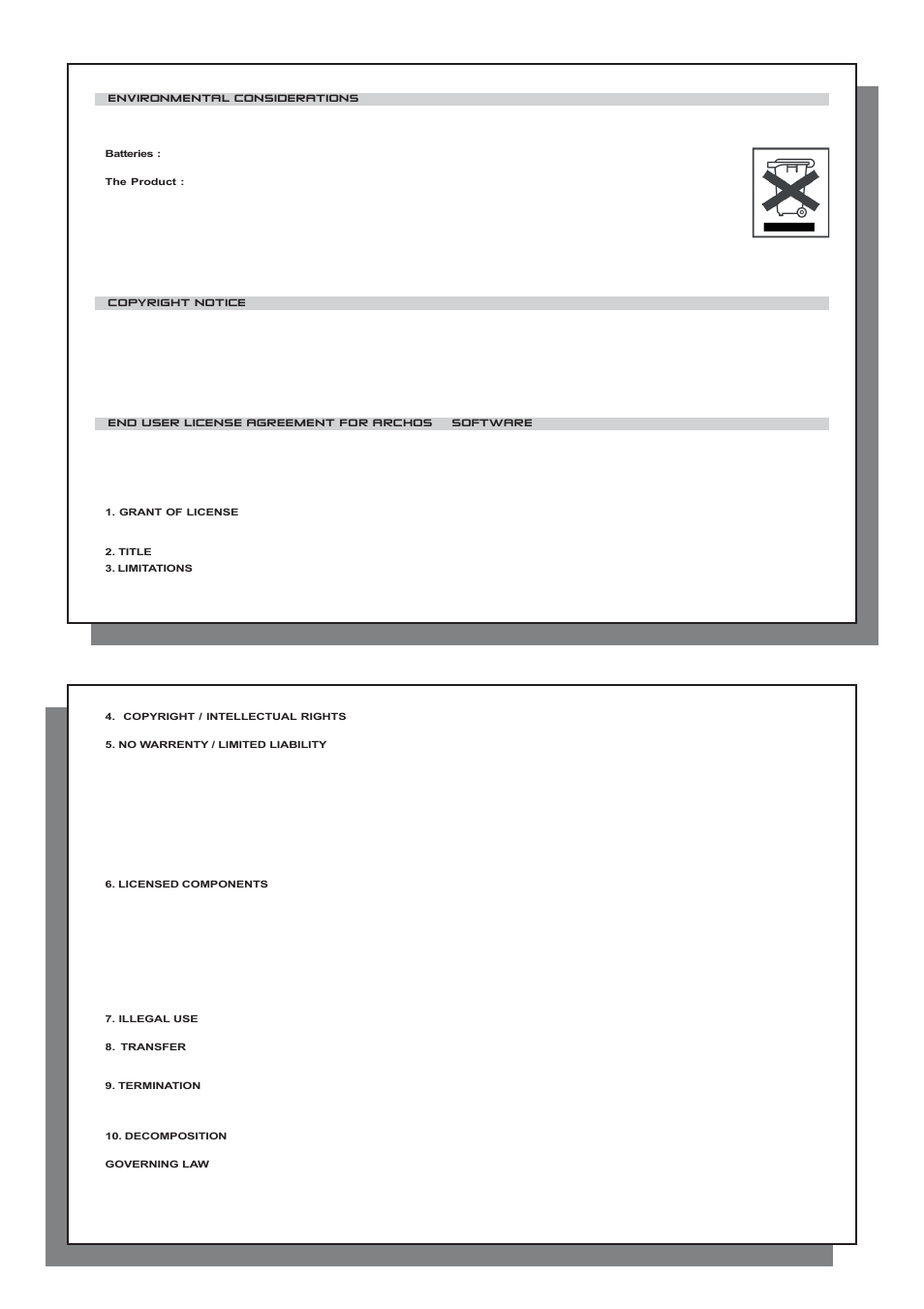 ARCHOS 104 User Manual | Page 27 / 27