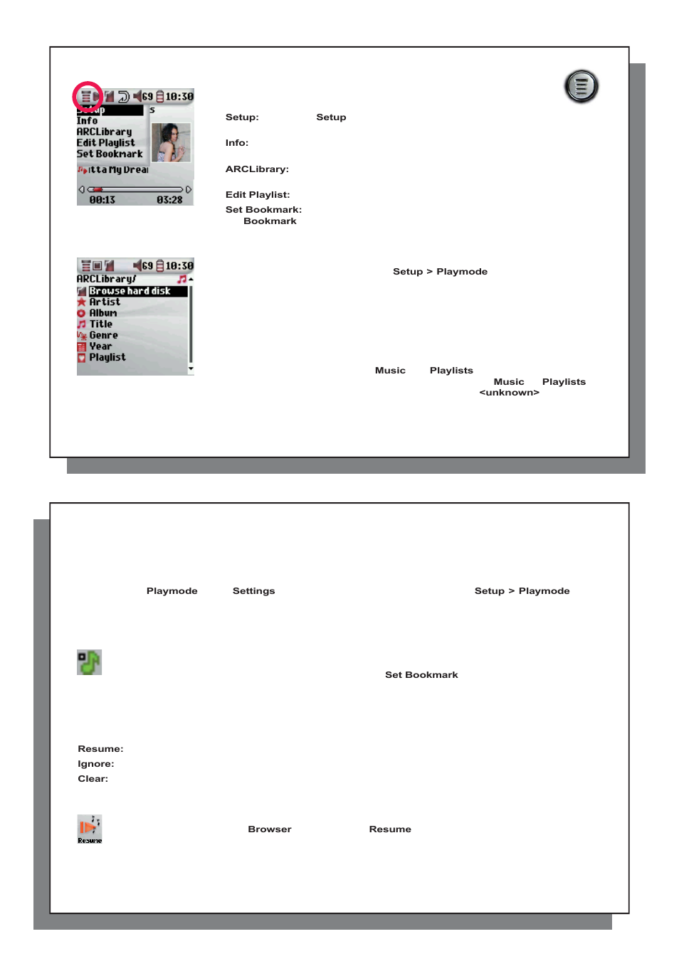 ARCHOS 104 User Manual | Page 6 / 27