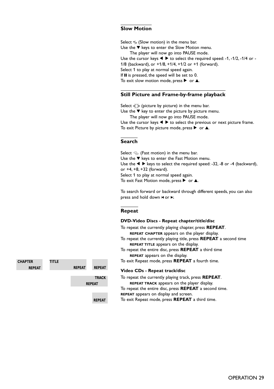 Philips DVD950AT98 User Manual | Page 29 / 38