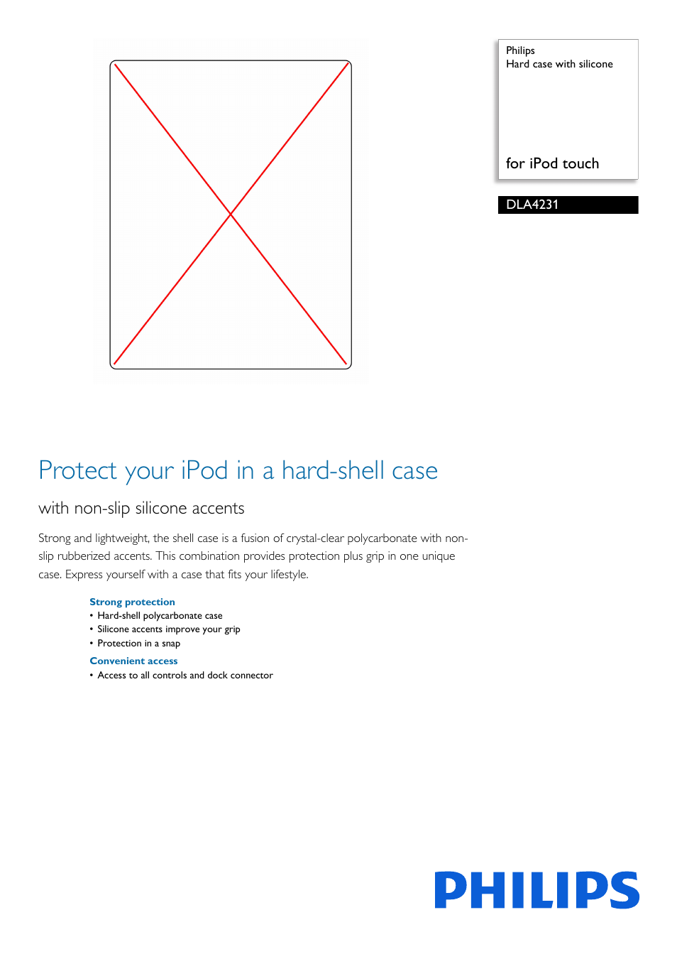 Philips DLA4231-17 User Manual | 2 pages