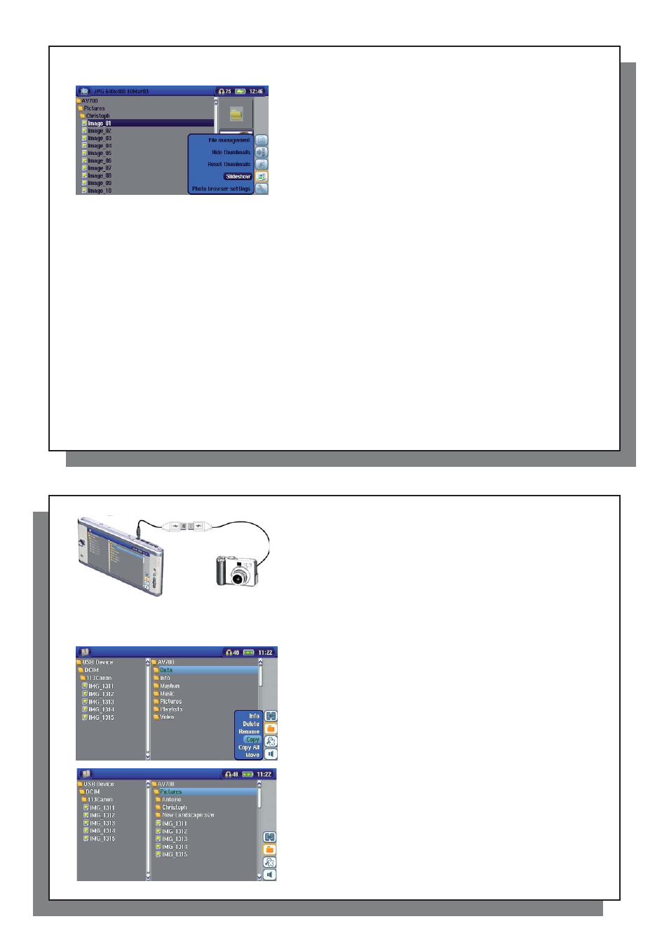 ARCHOS AV 700 Series User Manual | Page 30 / 55