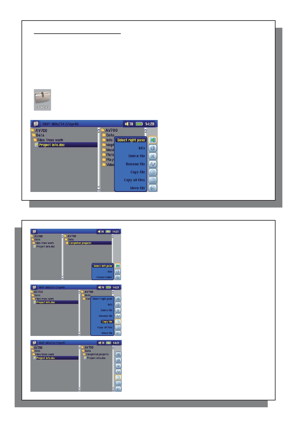 ARCHOS AV 700 Series User Manual | Page 33 / 55