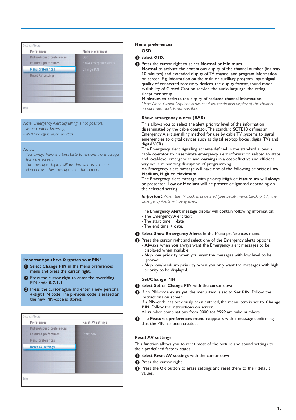 Philips 42PF9730A-37 User Manual | Page 17 / 54