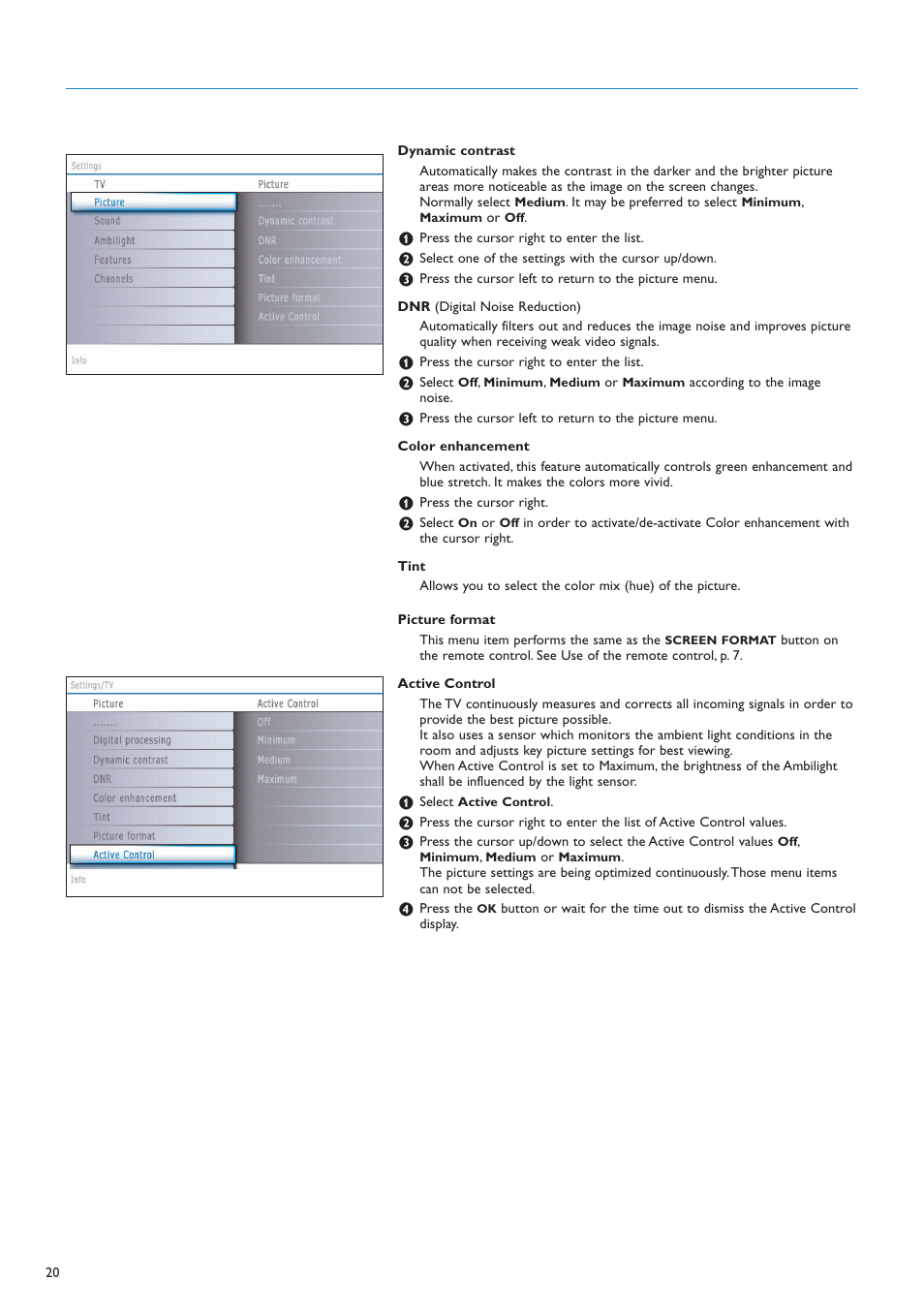 Philips 42PF9730A-37 User Manual | Page 22 / 54