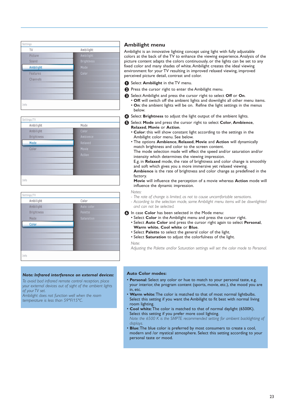 Philips 42PF9730A-37 User Manual | Page 25 / 54