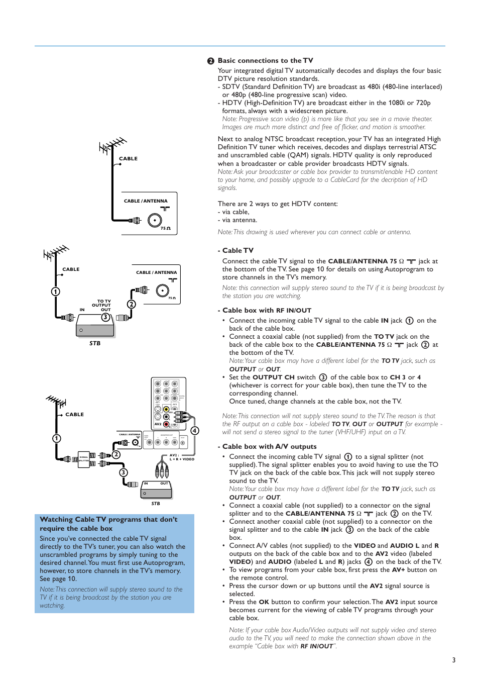 Philips 42PF9730A-37 User Manual | Page 5 / 54