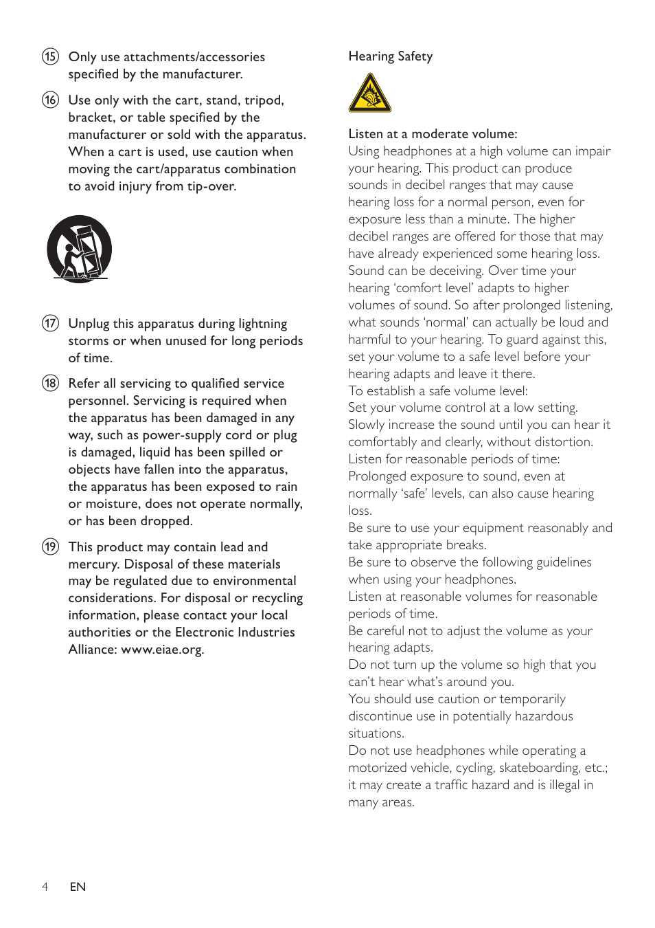 Philips NP2900-37B User Manual | Page 5 / 69