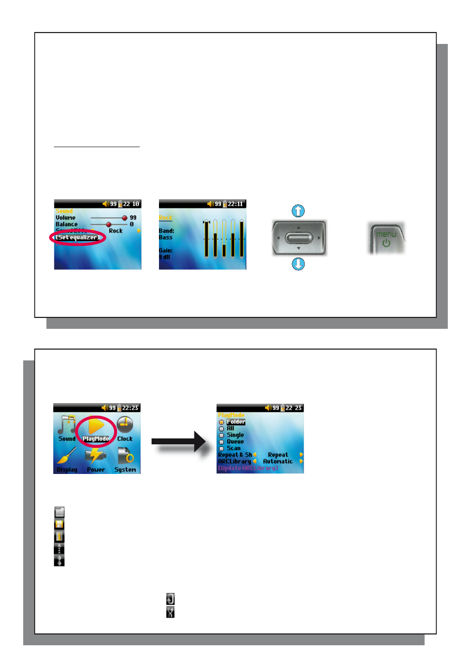 ARCHOS 110505 User Manual | Page 11 / 23