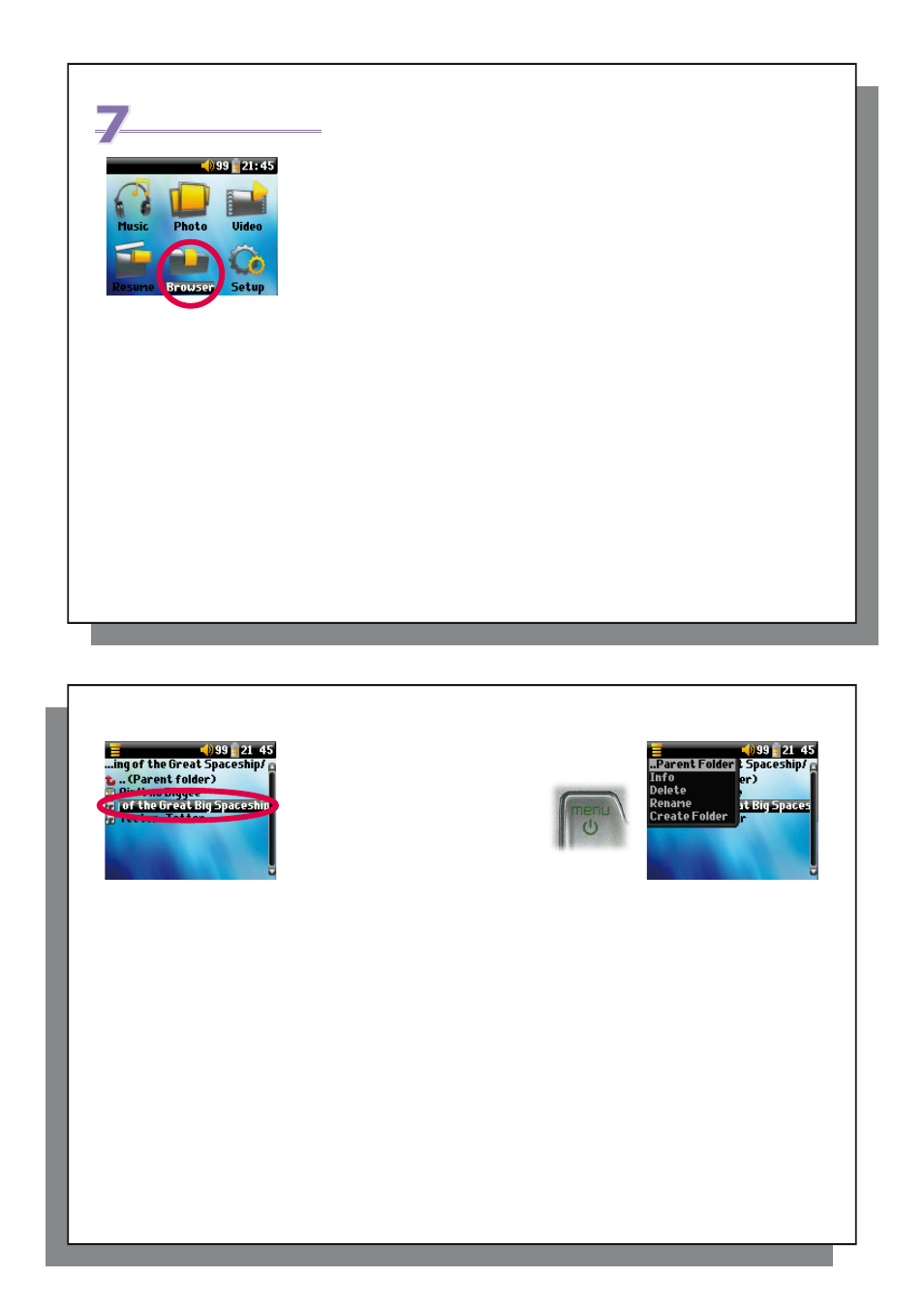 Using the browser | ARCHOS 110505 User Manual | Page 14 / 23