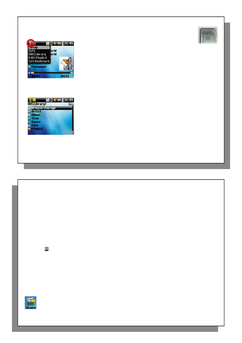 ARCHOS 110505 User Manual | Page 6 / 23