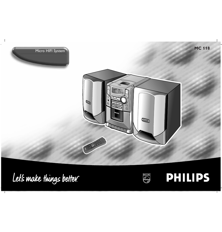 Philips MC118C3799 User Manual | 13 pages