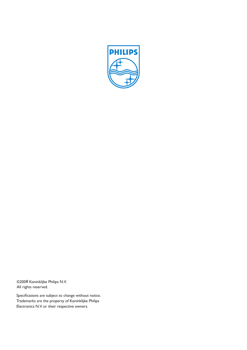 Philips 8FF2FPW-37B User Manual | Page 32 / 32