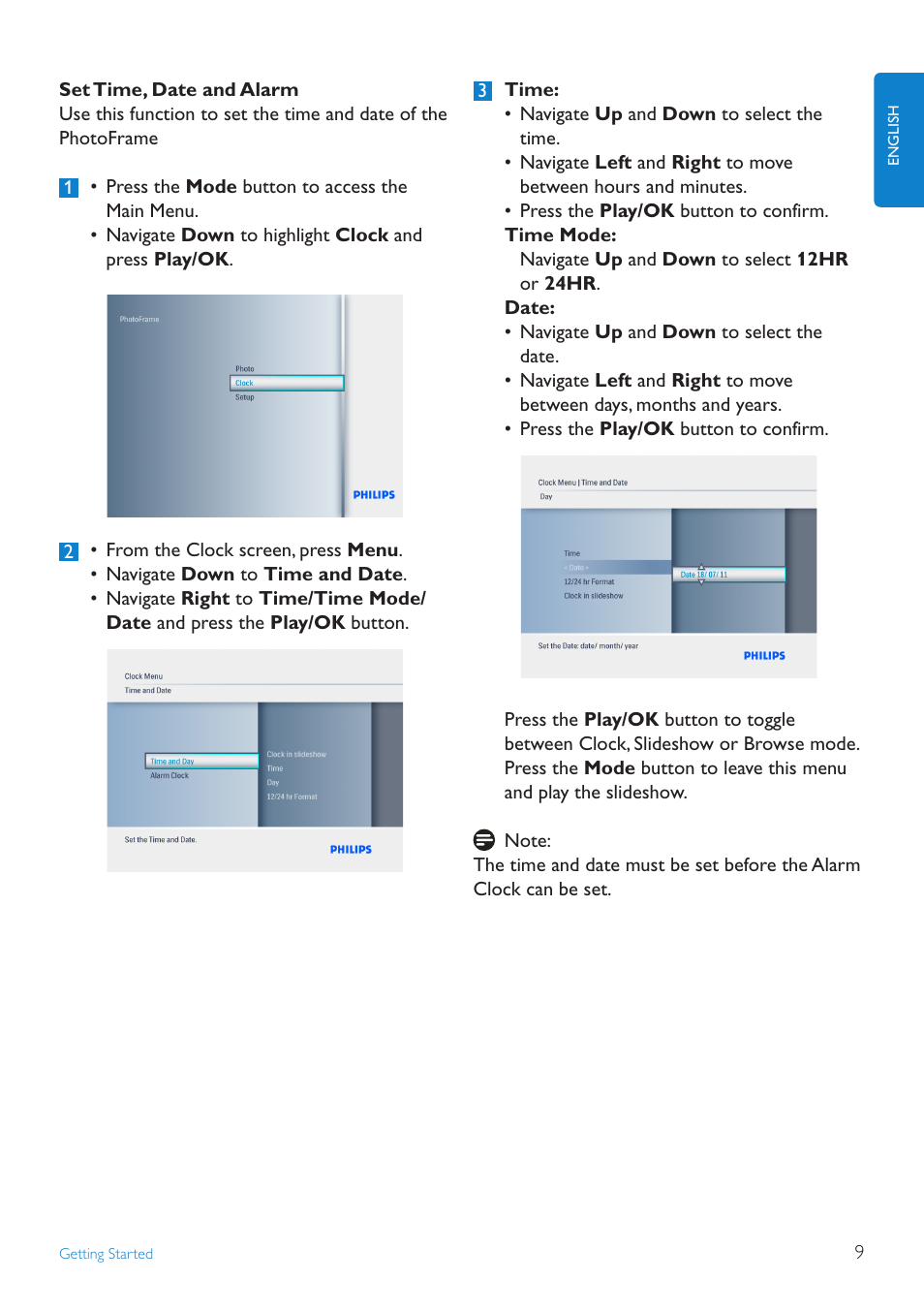 Philips 8FF3FPB-27B User Manual | Page 11 / 38