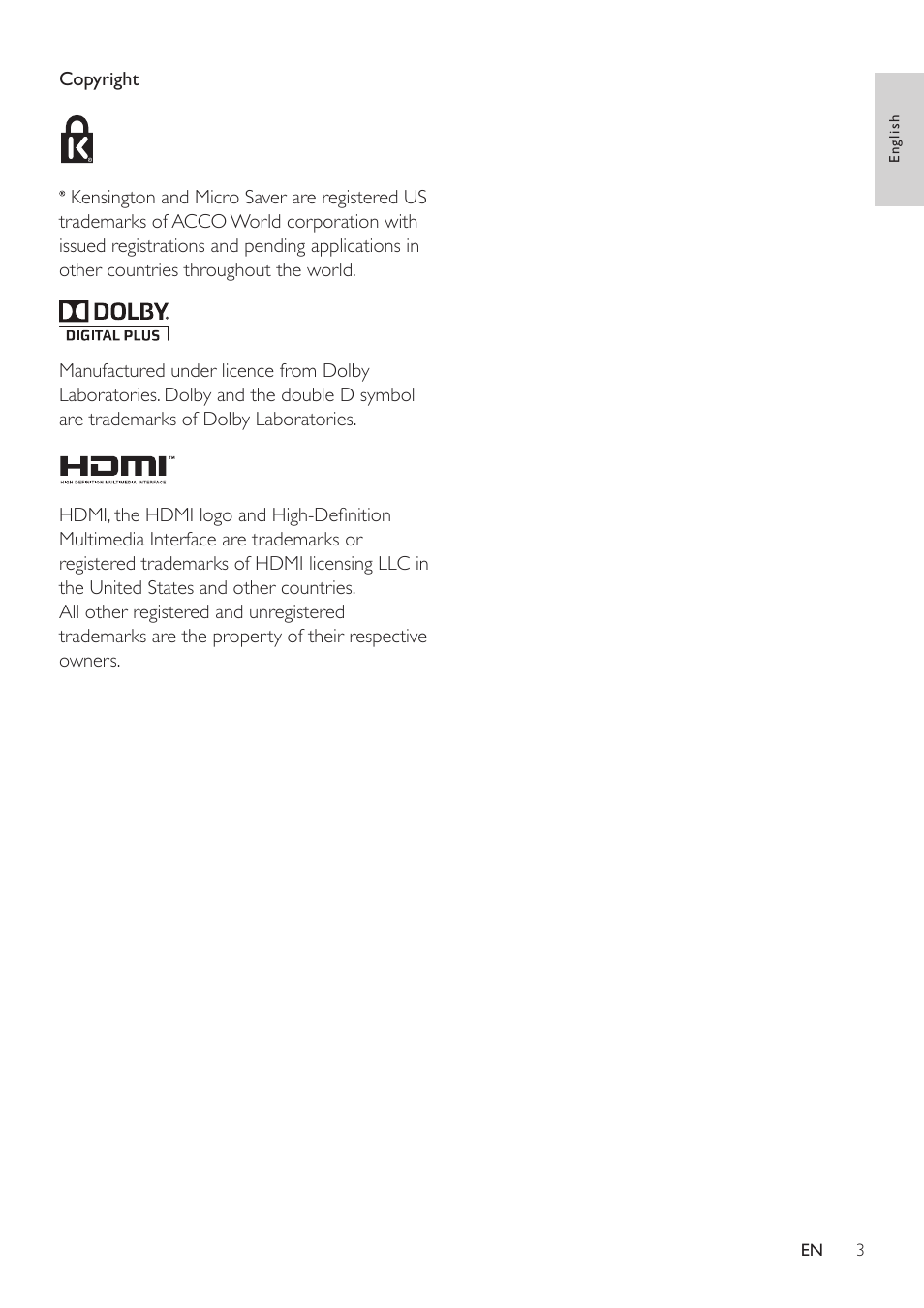 Philips 32PFL3506H-12 User Manual | Page 7 / 55