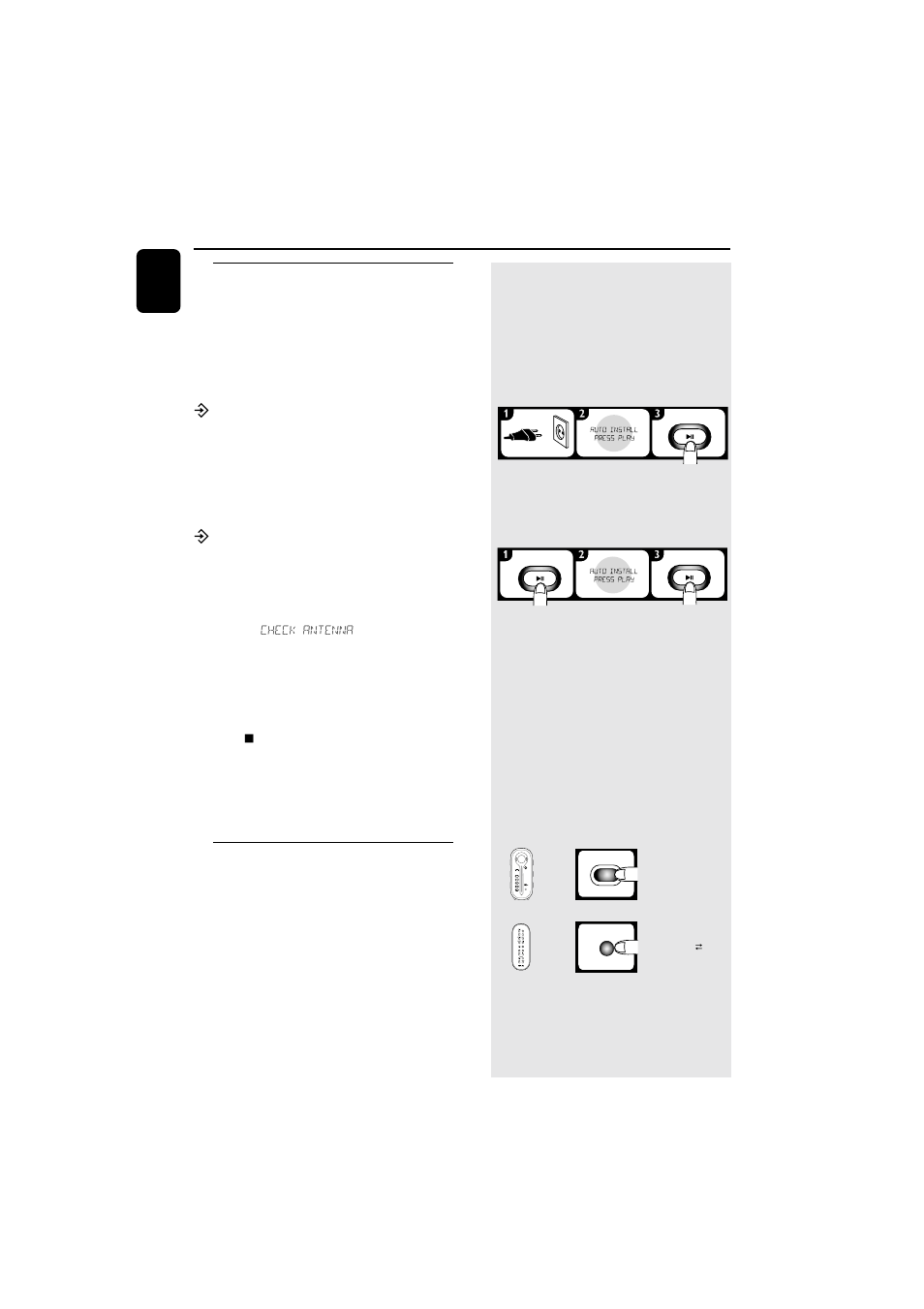 Radio reception | Philips MZ120037 User Manual | Page 14 / 25