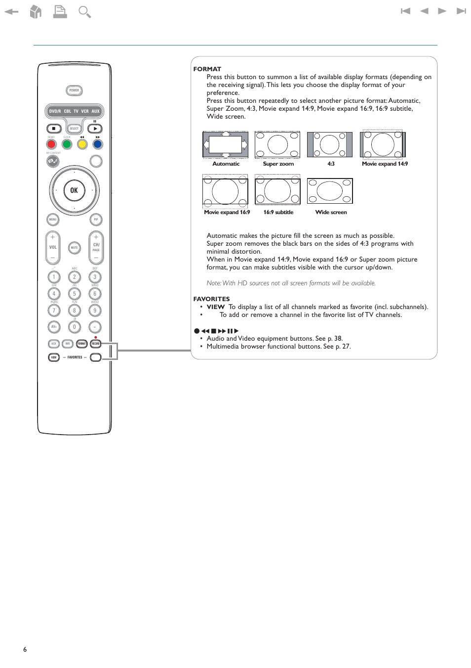 Philips 32PF9630A-37B User Manual | Page 10 / 52