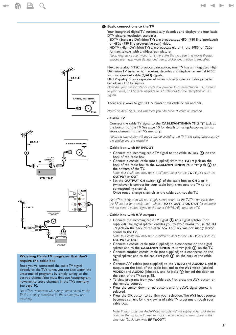 Philips 32PF9630A-37B User Manual | Page 7 / 52