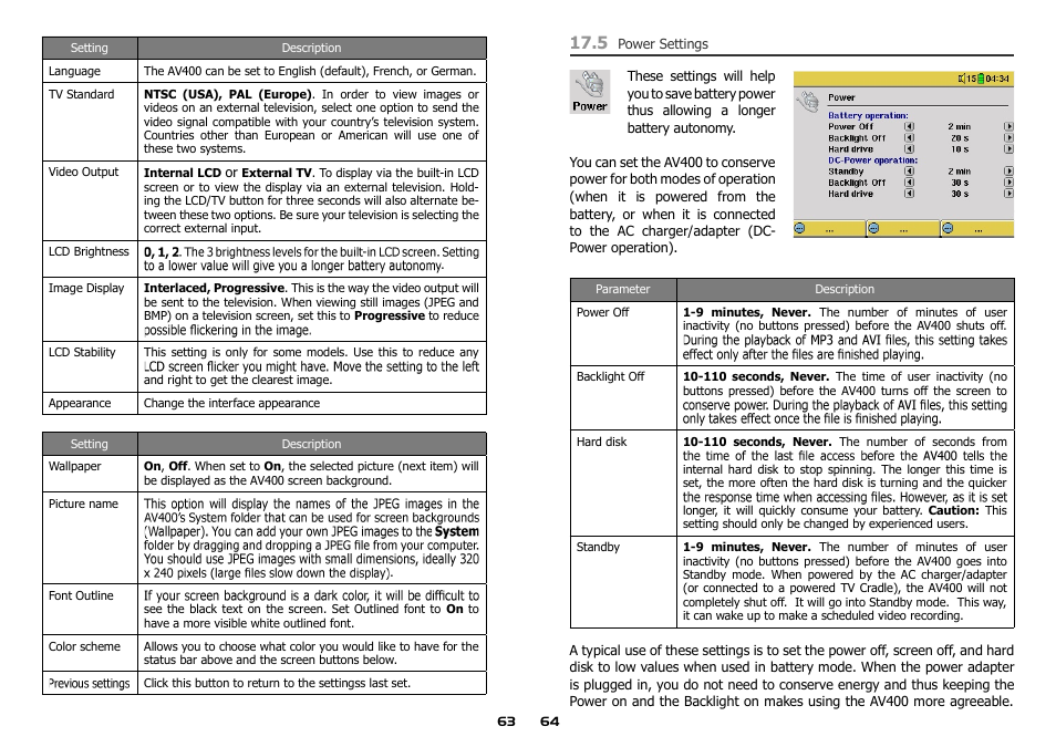 ARCHOS AV400 Series User Manual | Page 32 / 39