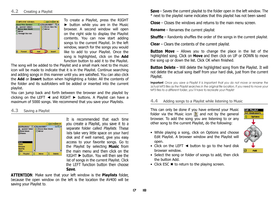 ARCHOS AV400 Series User Manual | Page 9 / 39