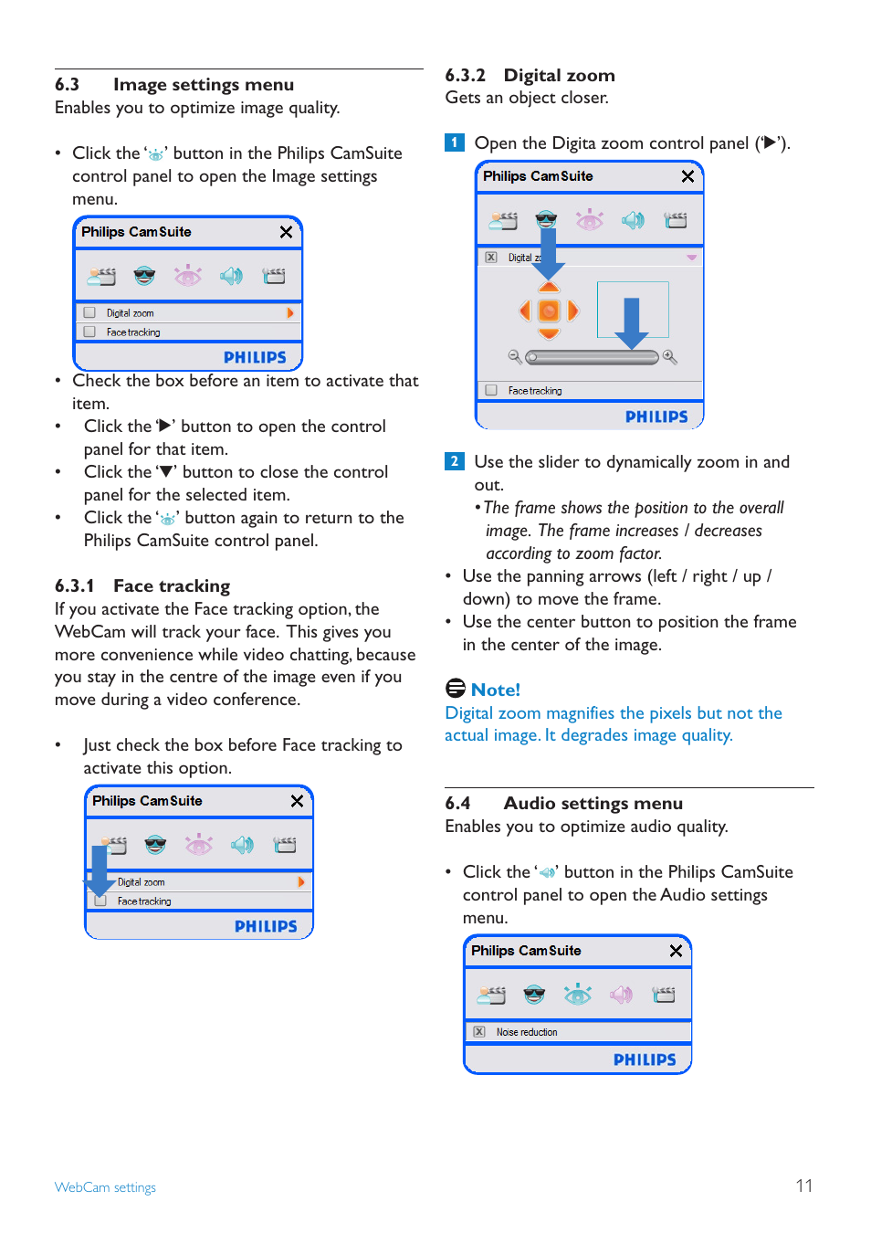 Philips SPC630NC-00 User Manual | Page 11 / 20