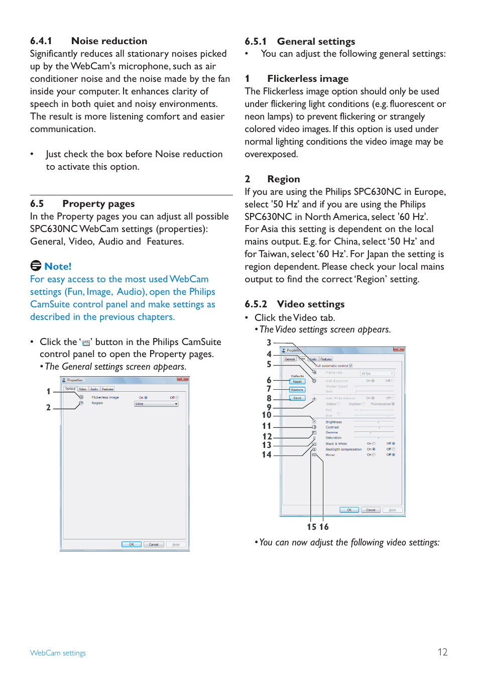 Philips SPC630NC-00 User Manual | Page 12 / 20