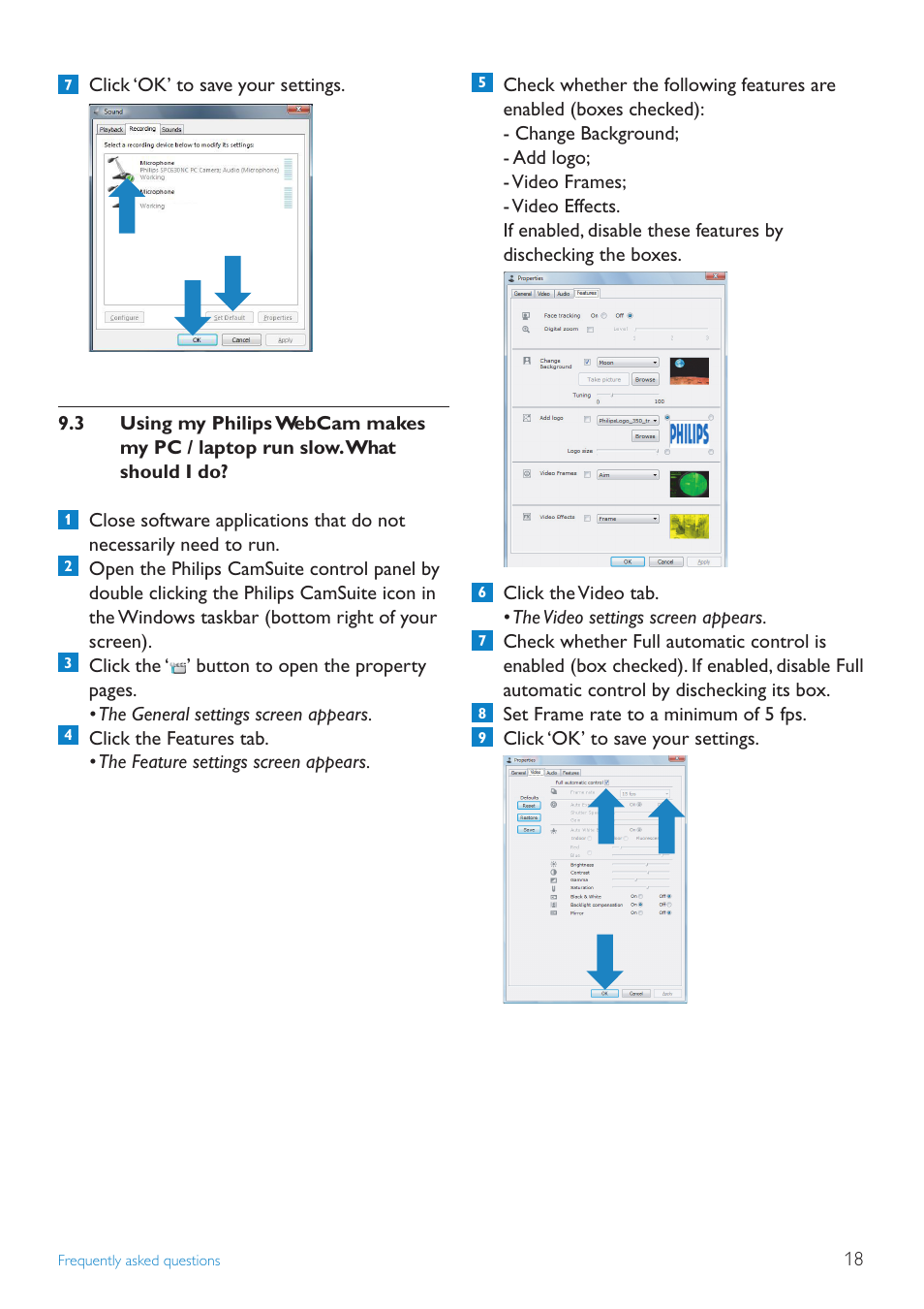 Philips SPC630NC-00 User Manual | Page 18 / 20