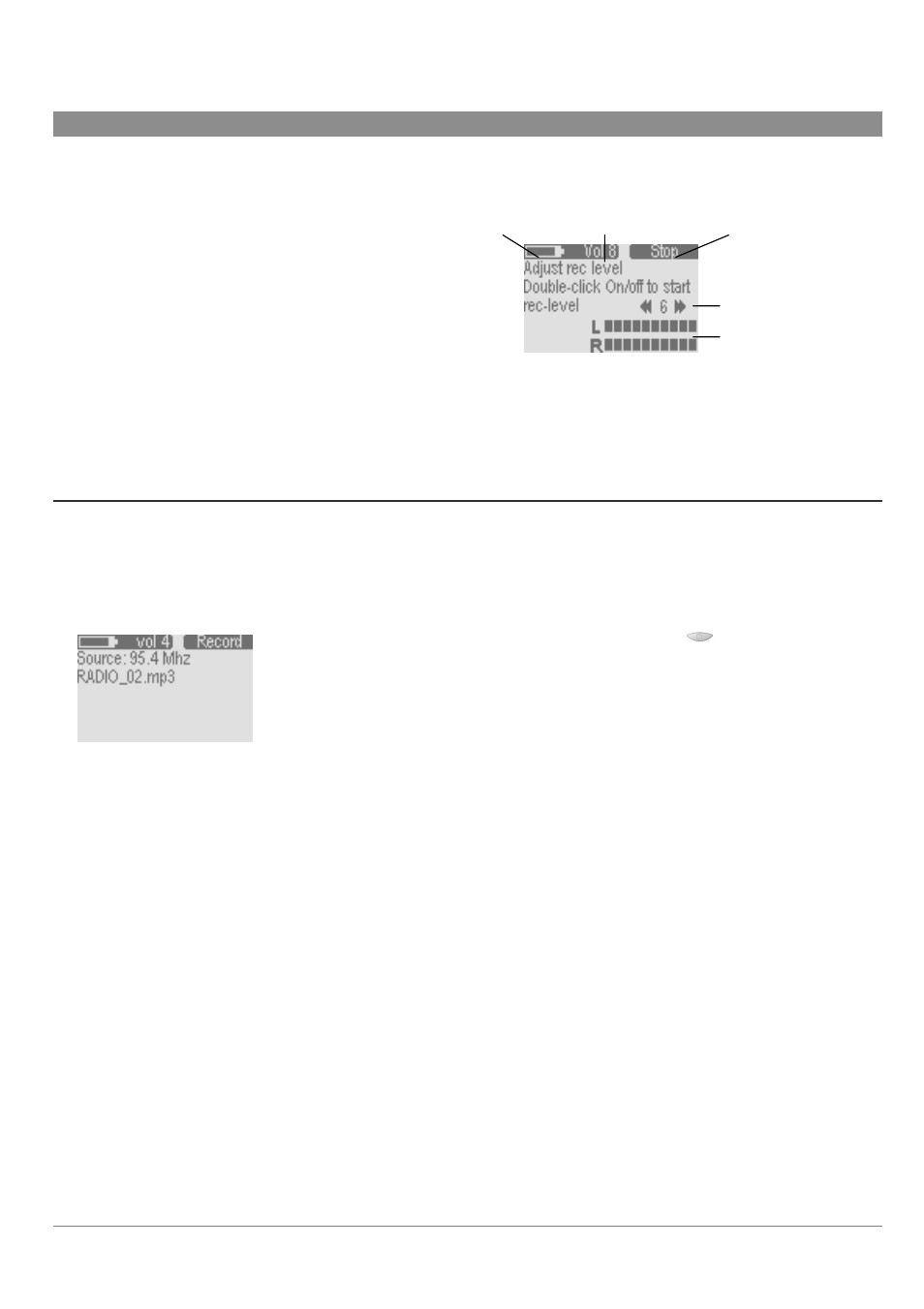 6 recorder mode, How to, 1 how to record from the radio | ARCHOS Key FM Recorder 128 MB MP3 Player/Recorder/FM Stereo Radio User Manual | Page 14 / 29