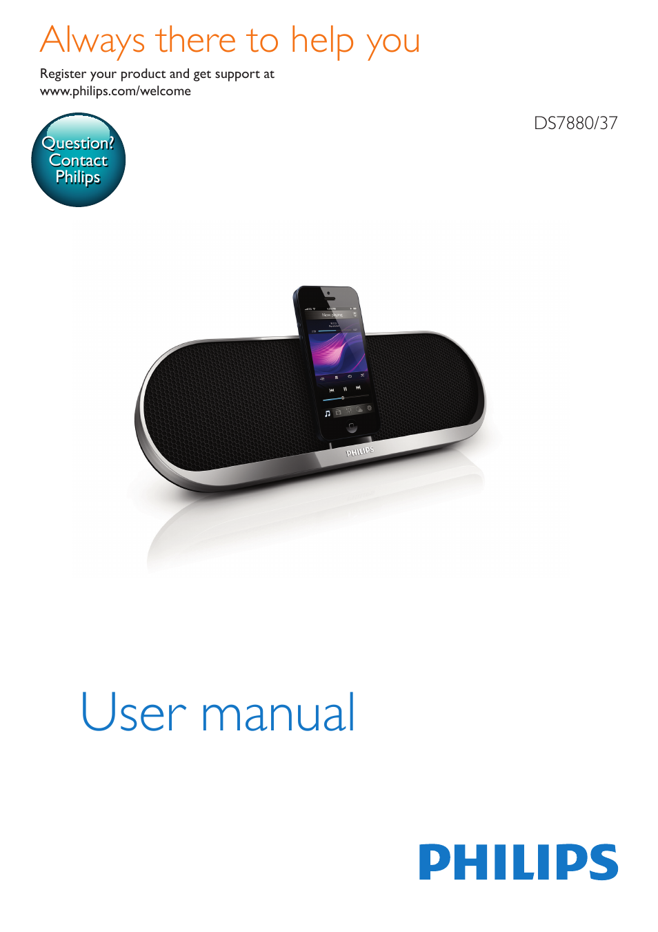 Philips DS7880-37 User Manual | 11 pages