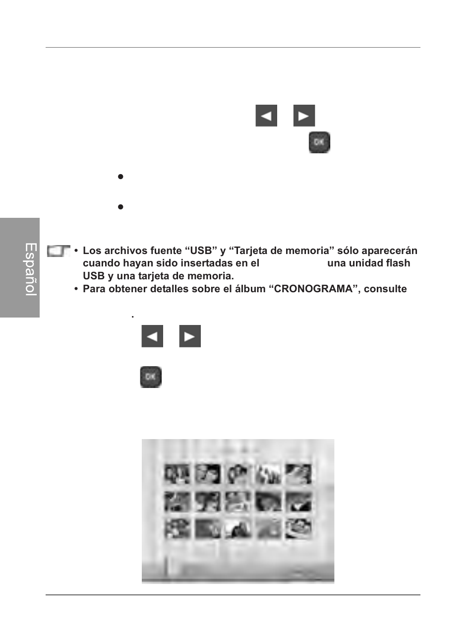 Rotulación de fotografías en un álbum, Es paño l | Philips SPF4480X-G7 User Manual | Page 101 / 210